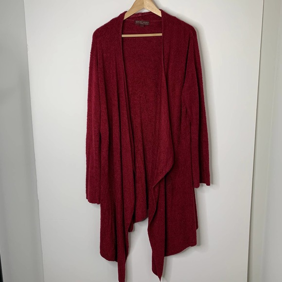Barefoot Dreams Burgundy Cardigan - Picture 3 of 11